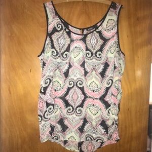 Blouse tank top